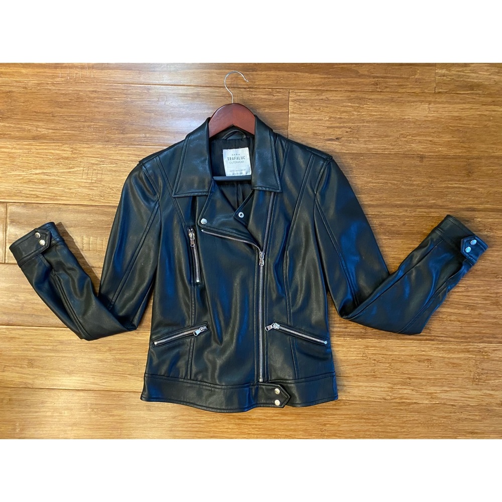 Zara Faux Leather Jacket